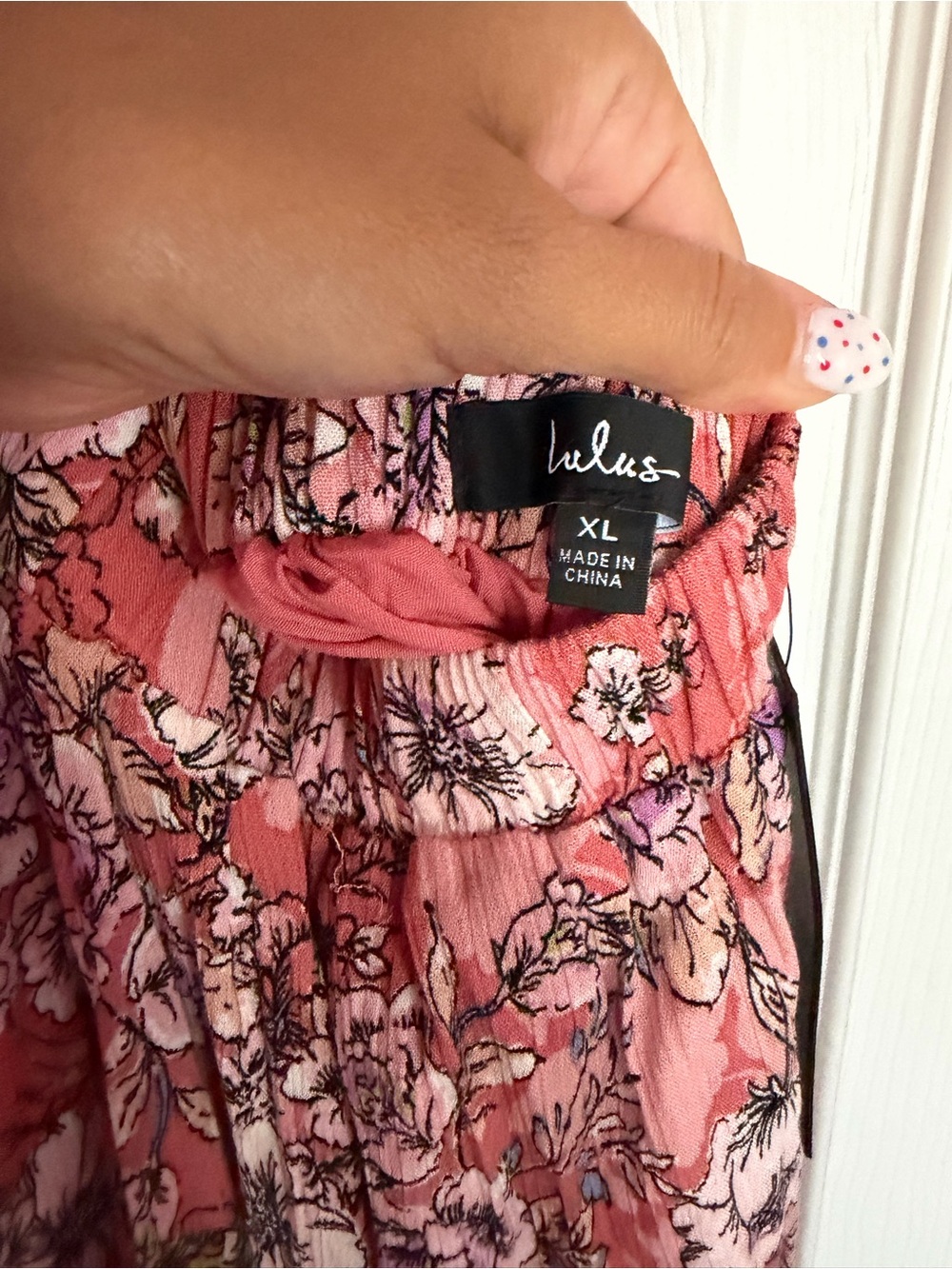 Lulus pink floral dress - Picture 4 of 6